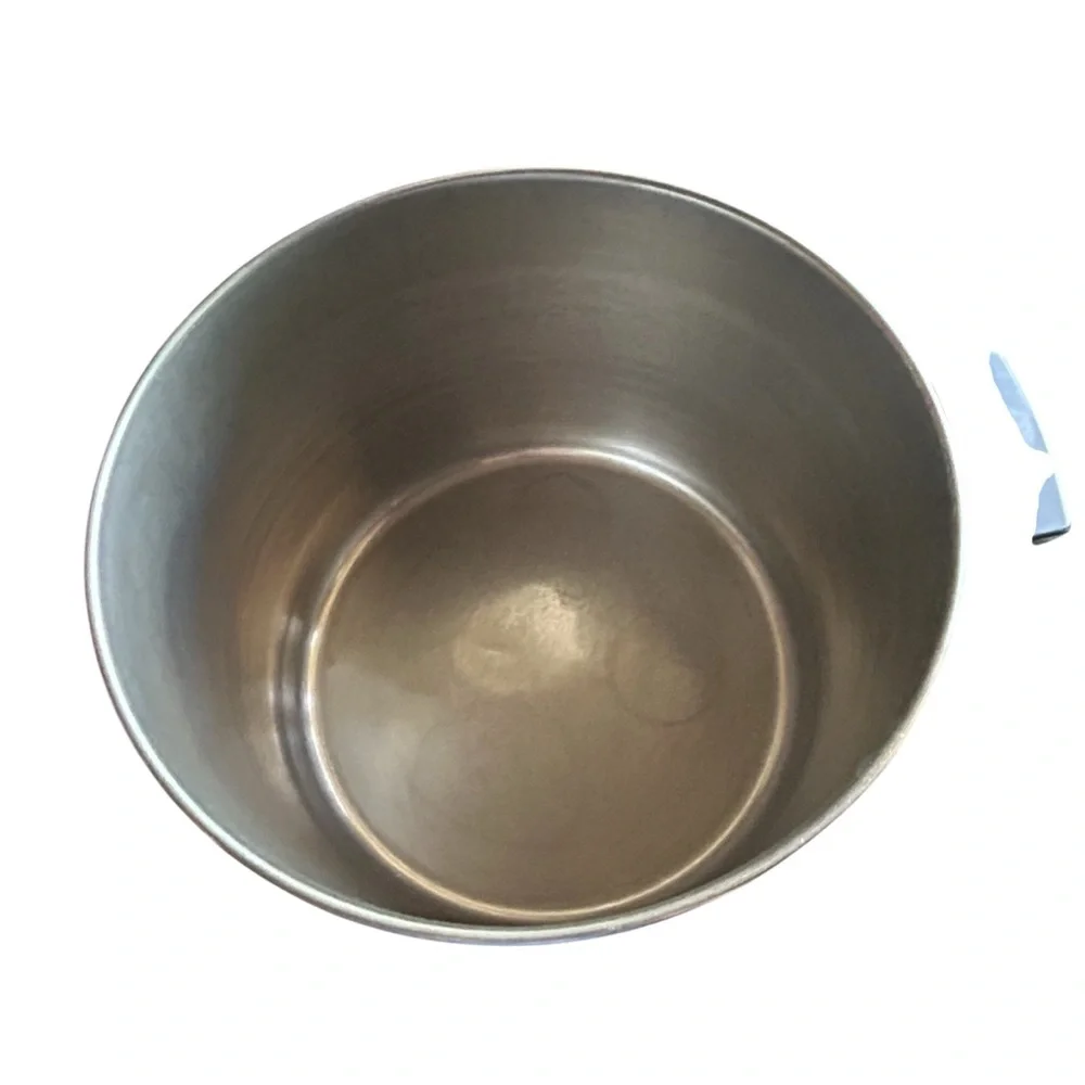 Vtg Revere Ware 10 Qt Stock Pot Lid Rome NY‎ USA Stainless Steel Copper Bottom